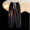Pantalones deportivos tipo waffle para hombre, moda de otoño, marca, pantalones holgados de moda estilo Hong Kong, pantalones para hombre, pantalones deportivos casuales, pantalones
