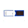 Hao Tian Yonggu Material Magnético Almacén de Tarjetas Etiqueta Placa de Identificación Estante Señal de Identificación Etiqueta de Papel Insertable Azul Rojo Blanco