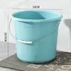 Balde de lavanderia, balde de grande capacidade para uso doméstico, dormitórios estudantis, com tampa, balde de plástico para atacado, balde de água, balde de armazenamento espessado, atacado