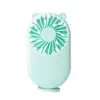 Mini Ventilador de Mão Pequeno Portátil Ventilador de Mesa de Desenho Animado Recarregável Ventilador para Calças com Aba de Bolso USB para Exterior