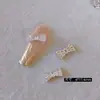 Lz Novos Acessórios para Nail Art Laço Zircônia Super Brilhante de Alta Qualidade Decoração de Unha Laço de Fita Acessórios de Unha Vestíveis