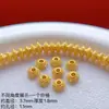 Acessórios Banhados a Ouro Prata Método Antigo S925 Cinzel Gravado Guirlanda de Cânhamo Lanterna de Contas de Oito Costelas Contas a Granel Corda para Pulseira DIY