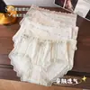 Braguitas florales de cintura media para mujer, suaves, transpirables, cómodas, algodón puro, entrepierna antibacteriana, calzones tipo triángulo para chica estudiante