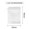 Bolsitas de té de fibra de maíz, Bolsitas de té desechables, Bolsitas de té de grado alimenticio, Bolsitas de té con filtro de malla, Bolsas filtrantes