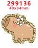 Accesorios Acrílicos de Dibujos Animados con Purpurina Transfronterizos Accesorios para Joyería DIY de Resina Parche Pasador Pasador Gt-J-200655