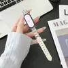 Pulseira para Xiaomi 11 Watch 9 Cerâmica 8Nfc Novo Estilo Irregular Cravejada com Diamantes Padrão Lichia Pulseira de Pulso de Nicho para Meninas