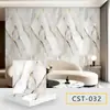 Pegatinas de Pared de Mármol Autoadhesivas Pegatinas de Pared Imitación Azulejo Baño Sala de Estar Paneles de Pared Feos Papel Tapiz Impermeable y a Prueba de Humedad Transfronterizo