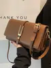 Bolso Cruzado Simple Transfronterizo para Mujer 2026 Nuevo Estilo de Nicho Versátil Bolso de Mano Bolso de Hombro Temperamento Moderno Bolso Cuadrado Pequeño