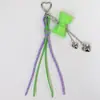 Colgante de Lazo Huayang con Forma de Corazón para Colgar en Bolsos y Llaveros Serie Miu Colgante de Lazo para Bolso