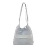 Nova Bolsa Feminina 2026 Estilo Japonês e Coreano Bolsa de Ombro com Laço e Renda Grande Capacidade Alto Valor Bolsa de Lona Estilo Fada Estudante