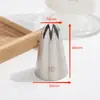 Suministrado Directamente de la Fábrica de Origen, Boquilla Grande de Acero Inoxidable 304, Boquilla para Decorar Pasteles con Crema, Herramientas para Hornear