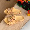 Zapatillas lindas de dibujos animados con suela gruesa y suave para mujer, sandalias de moda de estilo de hada para verano, interior y exterior 5529ysxx