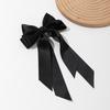 Pinza para el pelo con lazo de Corea del Sur para mujer, elegante, combinable, de alta gama, sencilla, accesorio popular en Internet para la cabeza.