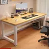 Mesa de Madeira Maciça Mesa de Computador Quarto Casa Estudante Mesa de Escrita Moderna Simples Casa de Aluguel Retangular Mesa de Escritório