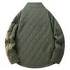 Chaqueta para hombre, nuevo estilo cortavientos, cuello alto, estilo casual americano de moda, corte holgado, talla grande, chaqueta con forro polar para pareja