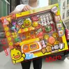Casa de juegos para niños simulación de cocina comida juguetes de cocina niños y niñas agencia de intercambio de puntos inscripción caja de regalo traje