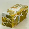 Jinshi Grabado de Sellos Piedra Shoushan Piedra Vieja Patrón Extraño Su Zhang Du Ling Colección Gao Shan Caligrafía Grabado Sello de Ocio