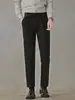Ropa de Hombre Fengshe / Novedad Primavera y Otoño Pantalones Casuales para Hombre Doble Pliegue Pantalones Largos de Negocios Casual para Hombres Jóvenes a la Moda
