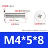 Aço Inoxidável 304 cm Parafusos Cruzados Cabeça Chata Grande Parafusos de Máquina Cabeça Fina Parafusos de Máquina Cabeça Chata M3/M4/M5/M6