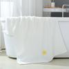 Toalha de Banho Absorvente 100% Algodão Espessa Macia 100% Algodão Adulto Secagem Rápida Roupão de Banho Atacado Logotipo Personalizado Toalha de Banho para Hotel