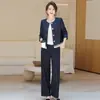 Tops y Chaquetas de Moda Estilo Mamá Inspirados en Chanel, Ropa de Otoño para Mujeres de Mediana Edad, Nuevos Conjuntos de Otoño para Mujeres de Mediana Edad y Mayores, Conjuntos de Dos Piezas que Reducen la Edad