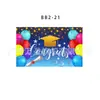 Nuevos Banners de Temporada de Graduación, Fondo Decorativo de Graduación, Banners y Banderas para Toma de Fotos en Fiestas al Aire Libre