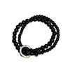 Pulsera de Doble Capa, Pulsera de Riqueza y Seguridad, Pulsera de Transferencia de Lujo Ligero y Gama Alta, Cumpleaños de Hombre Conmemorativa Pareja Nuevo