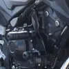 Adecuado para piezas modificadas Honda CB400F defensa barra anticaída barra competitiva guardabarros trasero pedal de freno