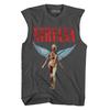 Banda Nirvana rock Nirvana Cobain Cobain desgastado lavado vintage batik holgado camiseta