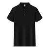 Camiseta Avanzada Sense para Mujer Camisa Polo Transpirable Pedir Ropa de Trabajo Antibacteriana Logo Bordado Vestido de Manga Corta para Hombre y Mujer