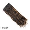 Conjunto de cuatro piezas de peluca, conjunto de cuatro piezas de cabello rizado con clip, conjunto de cuatro piezas de peluca de cabello rizado de comercio exterior, conjunto de cuatro piezas de peluca con ondulación de agua