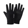Guantes de Gamuza de Invierno para Mujer, Forrados de Felpa, Engrosados, Cálidos, Pantalla Táctil, Cortavientos, Antideslizantes, para Conducir, Deportes al Aire Libre, Ciclismo y Carrera, Hombres