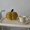 Estilo Nórdico de Lujo Ligero Cojín de Sofá de Calabaza Empalmado Muñeco de Calabaza de Felpa Decoración del Hogar
