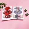 Nueva banda para el cabello de bebé estilo coreano lazo flor accesorios para el cabello de niños diadema cuidado puerta corona joyería traje caja de regalo