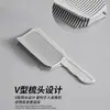 Peine Guía Plano para Corte de Cabello de Hombre Peine Guía Posicionamiento para Peinador Esencial para Corte de Cabello a Degradado Molde Esencial para Autocorte