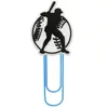 Clips para Papel Grandes con Forma de Béisbol Transfronterizos, Material de Oficina, Clips para Papel Creativos Lindos, Pines en Forma de U, Marcadores de Libros de Dibujos Animados de PVC
