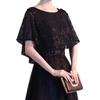 Vestido Formal de Comercio Exterior 2026 Nuevo Vestido Negro de Banquete para Adultos, Elegante y Sofisticado, Adelgazante y Favorecedor de la Figura Vestido de Fiesta
