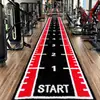 Alfombrilla de trineo de césped artificial de grado de competición estándar HRX, césped de gimnasio, alfombrilla especial de trineo para deslizarse sobre la nieve