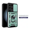 Aplicable transfronterizo Samsung s24U ventana deslizante Anillo de Espejo carcasa de teléfono móvil s24P soporte para coche shunjia cubierta resistente a caídas venta al por mayor