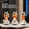 Figura de Astronauta para Escritorio, Mueble de TV, Aparador de Vino, Estudio, Mesa de Café, Mesita de Noche