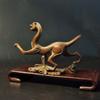 Coleção de antiguidades boutique quatro grandes bestas bronze dragão azul tigre branco Zhuque Xuanwu chá pet mesa de chá pequenos ornamentos atacado