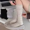 Calcetines Dulces de Pantorrilla Estilo Coreano, Nuevo Estilo Primavera y Verano, Calcetines de Moda Ins Coreanos, Delgados y Adelgazantes, Transpirables, Aspecto Juvenil