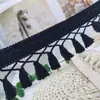 Em Estoque 6cm Grande Cruz Borla de Algodão Vassoura Toalha de Mesa Vestido de Casamento Cortina Renda Decorativa Artesanato DIY Feito à Mão Acessórios