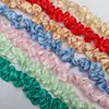 Poliéster Criptografado Babado Plissado Feito à Mão DIY Vestido Almofada Laço Lolita Boneca Acessórios de Vestuário
