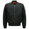 Chaqueta de Algodón Casual para Hombre con Cuello Alto Estilo Fuerza Aérea Transfronteriza No. 1 Ma01 Uniforme de Béisbol de Piloto Otoño e Invierno Talla Grande Chaqueta de Algodón