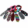 Moños y Estilos de Banda de Goma para Pelo de Mascotas Transfronterizos, Pajaritas Florales Negras y de Cuadros, Al por Mayor en Stock