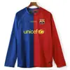 Serie de Jerseys Clásicos Retro de Manga Larga, Jersey Retro de Uniforme de Fútbol de Manga Larga, Jersey Retro Clásico de Manga Larga de Local y Visitante