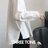 O Proprietário Fica com Ele para Si Mesmo e Recomenda Sinceramente! Mais Senso de Design, Mangas Plissadas, Camiseta de Manga Longa Pesada 300g Escovada para Mulheres