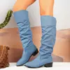 Colección Otoño 2026: Botas de Moda Casuales y Cómodas para Mujer Tallas Grandes, Estilo Europeo y Americano, Talla Única