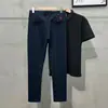 Calças de Cavaleiro Bordadas Novas Transfronteiriças Estilo Celebridade da Internet Calças da Moda Versáteis Slim de Perna Reta Casuais Longas